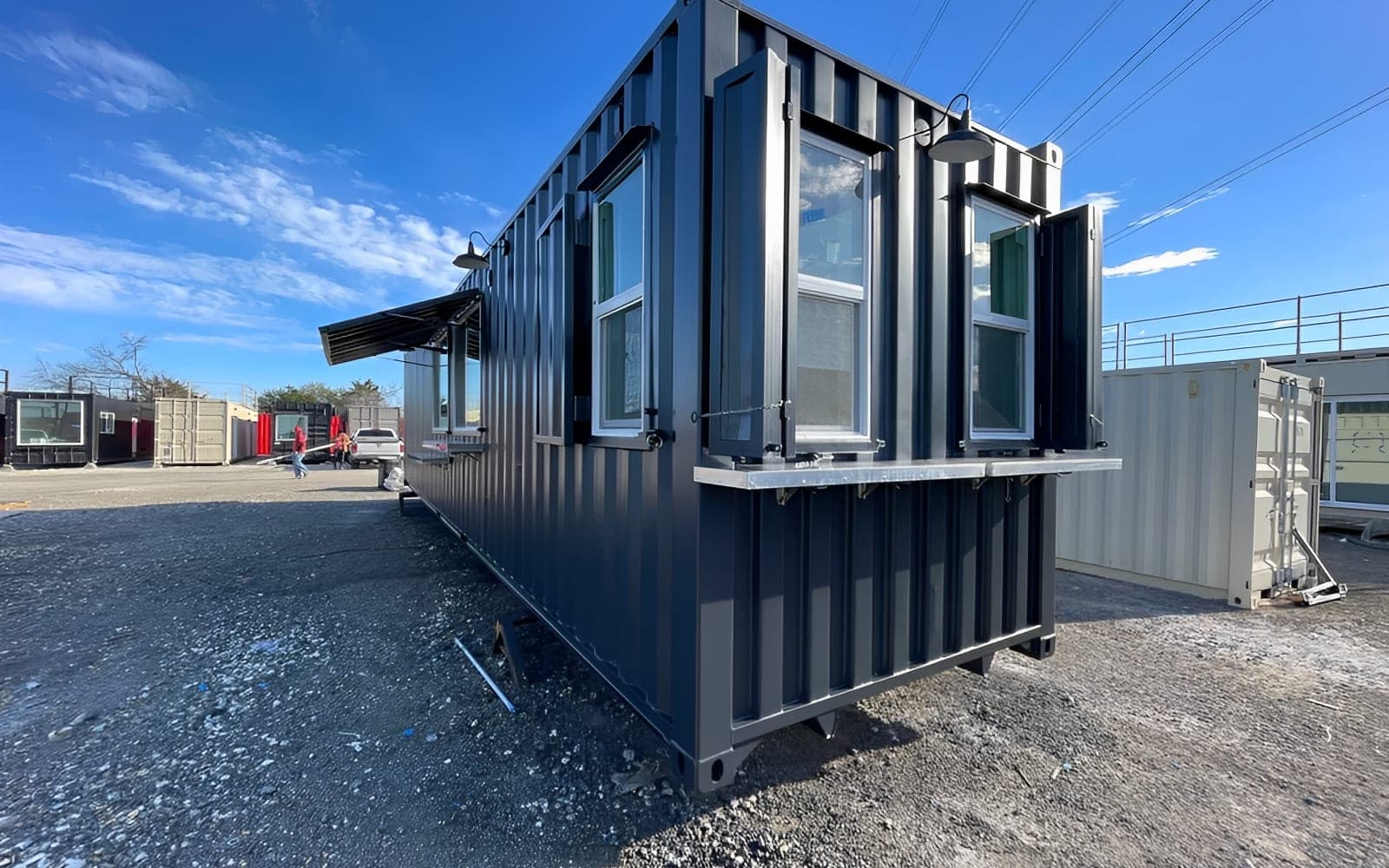 Container Bar built from a shipping container