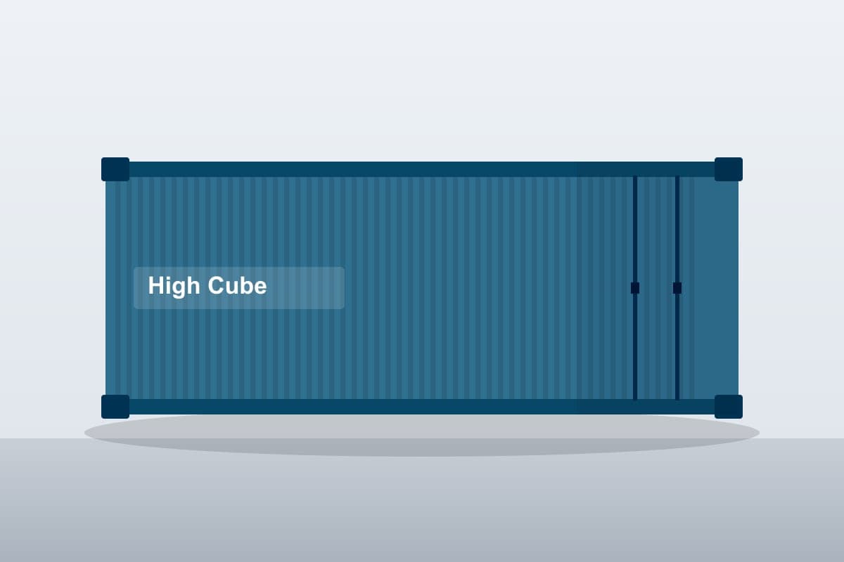 20ft High Cube shipping container — Cargo Worthy