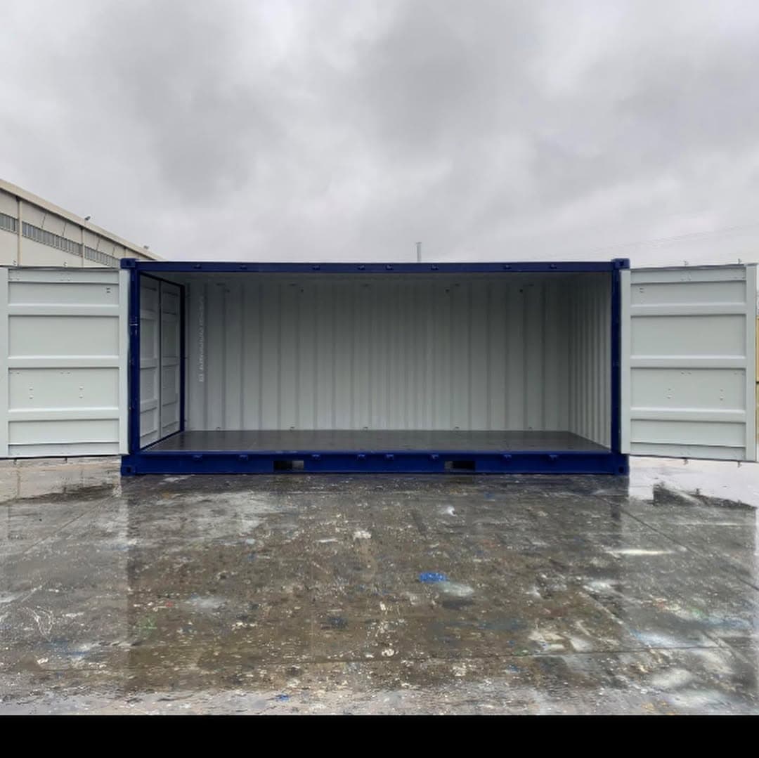 20ft Open Side shipping container — One-Trip (New)