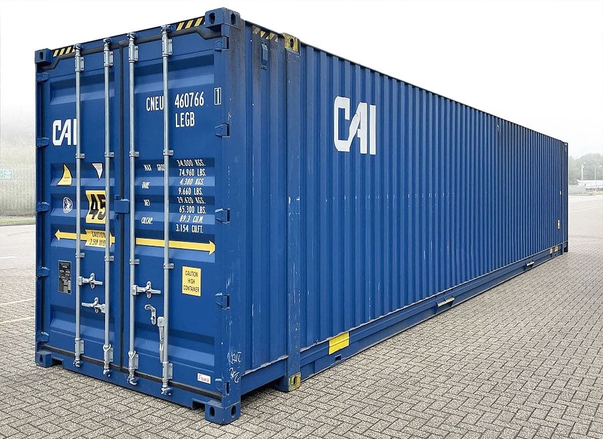 45ft High Cube shipping container — Used (As-Is)