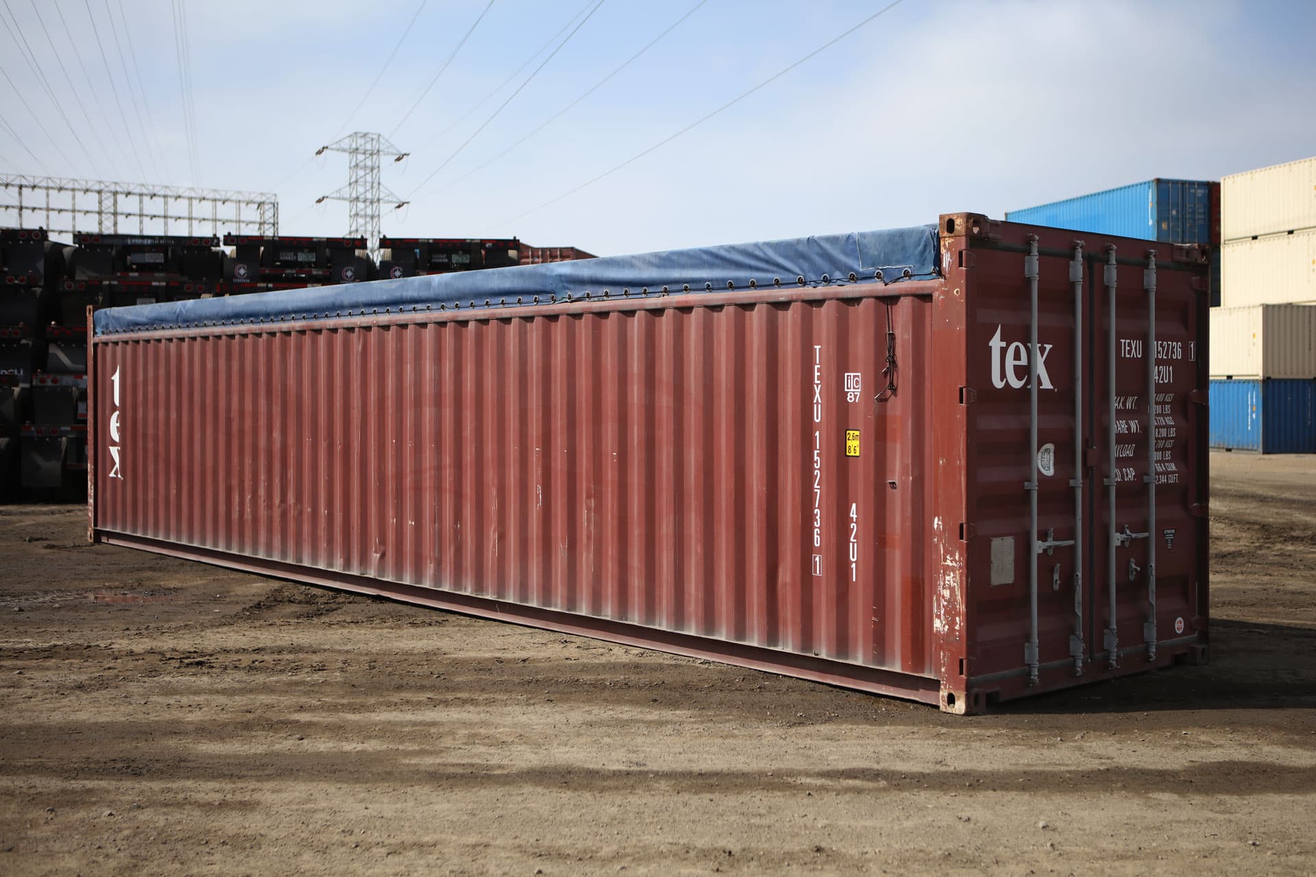 40ft Open Top shipping container — Cargo Worthy