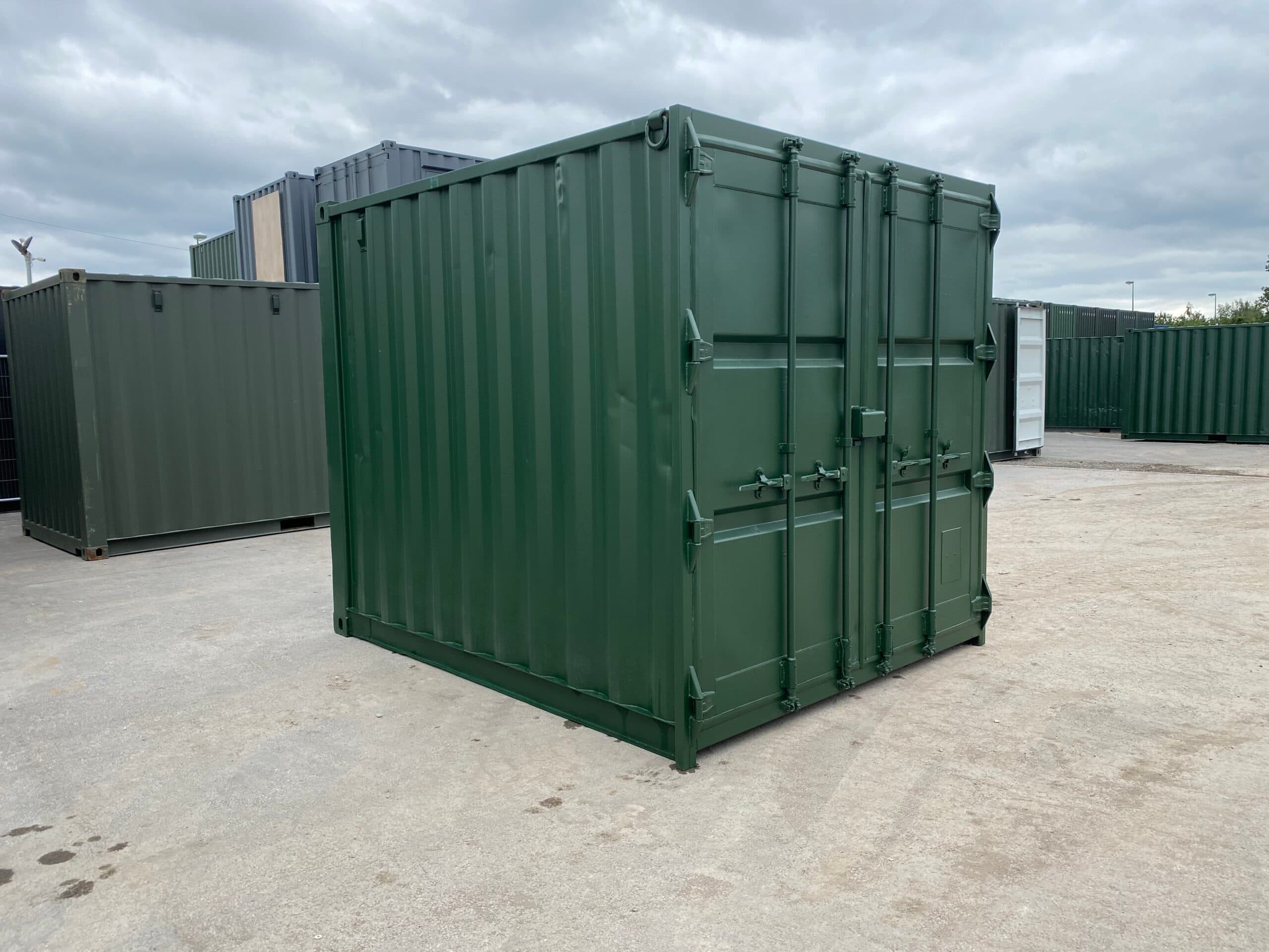 10ft Standard shipping container — Used (As-Is)