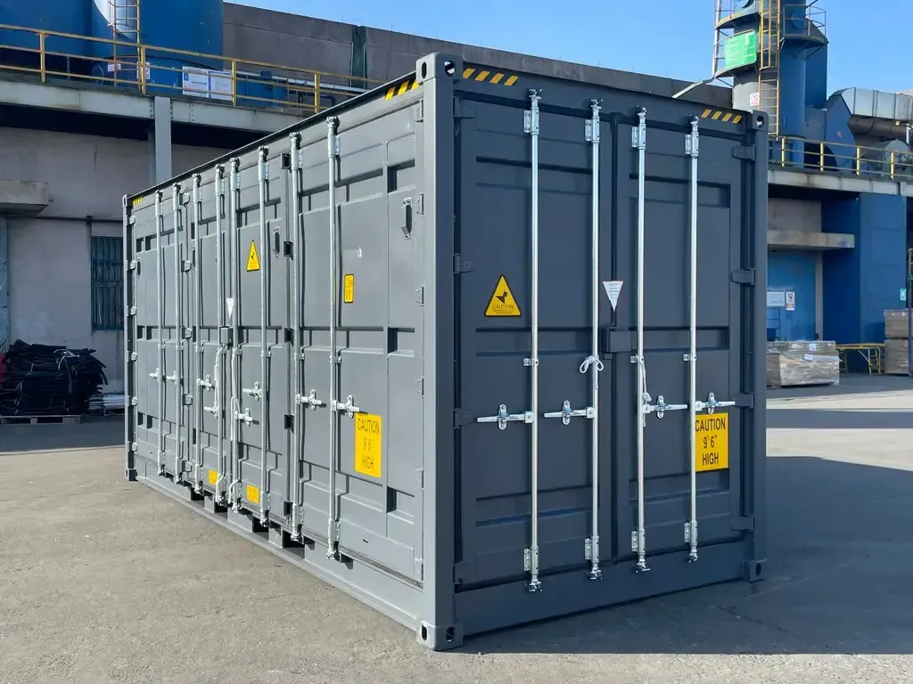 20ft Open Side shipping container — Cargo Worthy