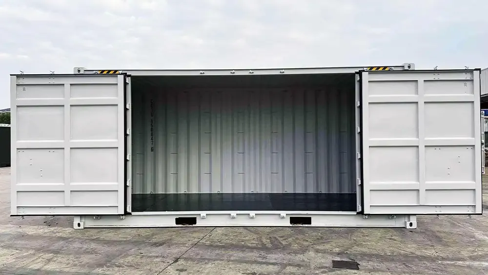 20ft Open Side shipping container — Used (As-Is)