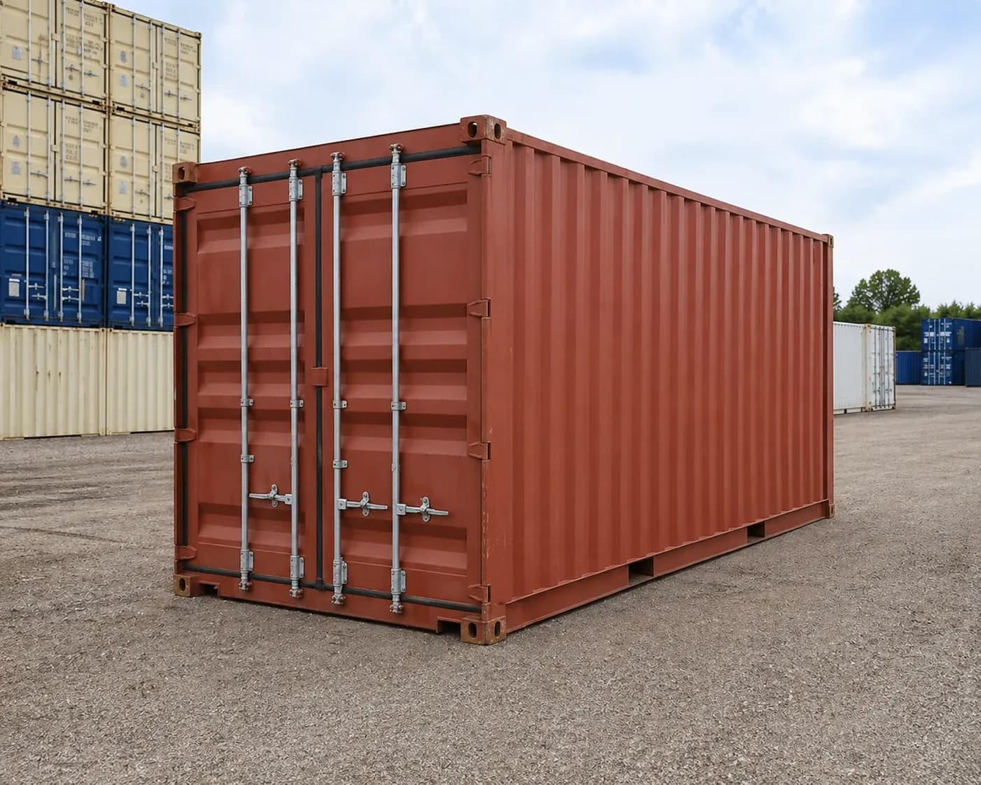 20ft Standard shipping container — Used (As-Is)