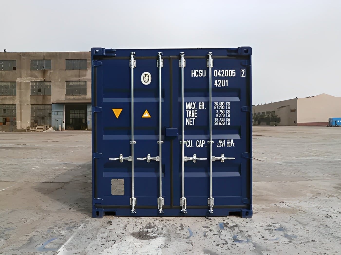 40ft Open Side shipping container — One-Trip (New)