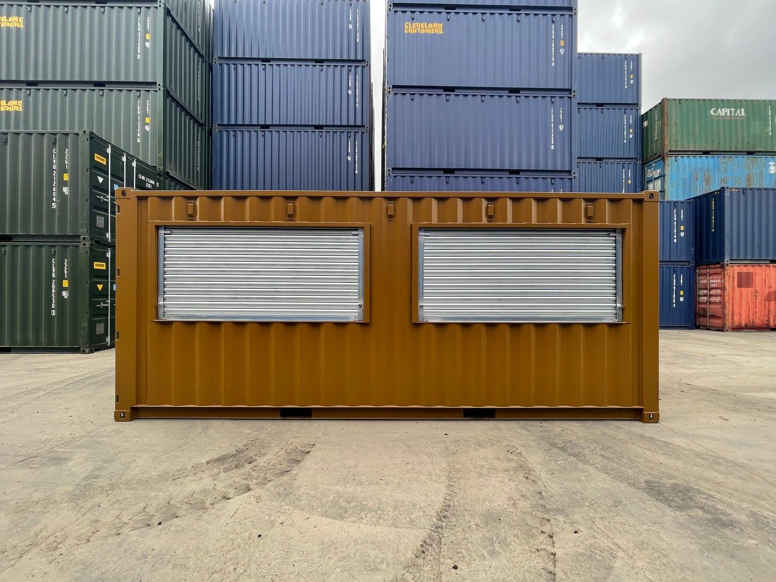 20ft Observation shipping container — Wind & Water Tight