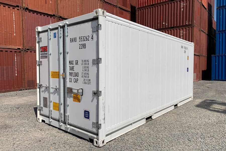 20ft Refrigerated shipping container — Cargo Worthy