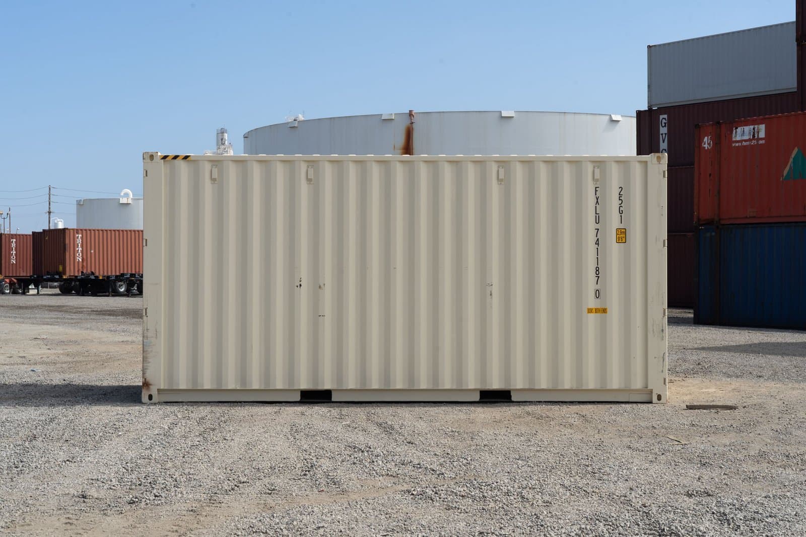 20ft Open Top shipping container — Used (As-Is)