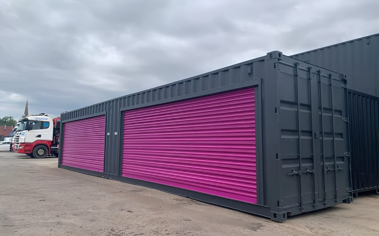 40ft Double Door shipping container — Wind & Water Tight