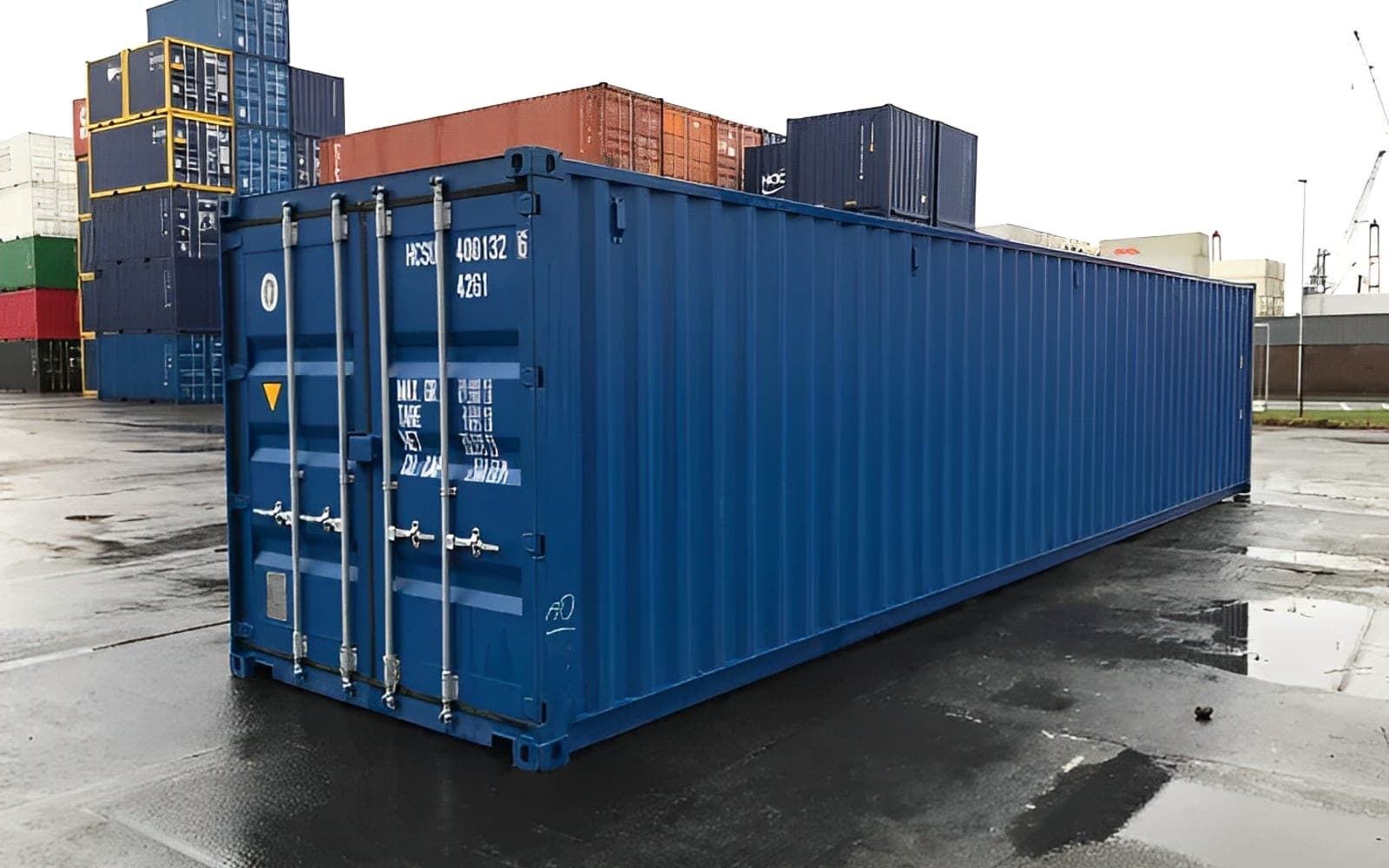 40ft Standard shipping container — One-Trip (New)